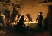 Jean Lecomte Du Nouy The supper of Beaucaire France oil painting artist